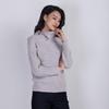 Anlom Women's Mock Neck Thickened Cashmere Blend Knit Sweater