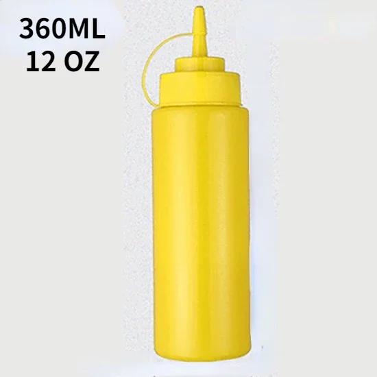 Butelki do wyciskania na przyprawy 250ML/360ML/450ML/650ML/800ML na keczup, musztardę, majonez, ostre sosy, butelki na oliwę z oliwek, gadżet kuchenny