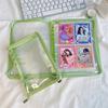 Collection Book Journal Photo Card Notebook Zipper Binder Binder Organizer Postcard Organizer