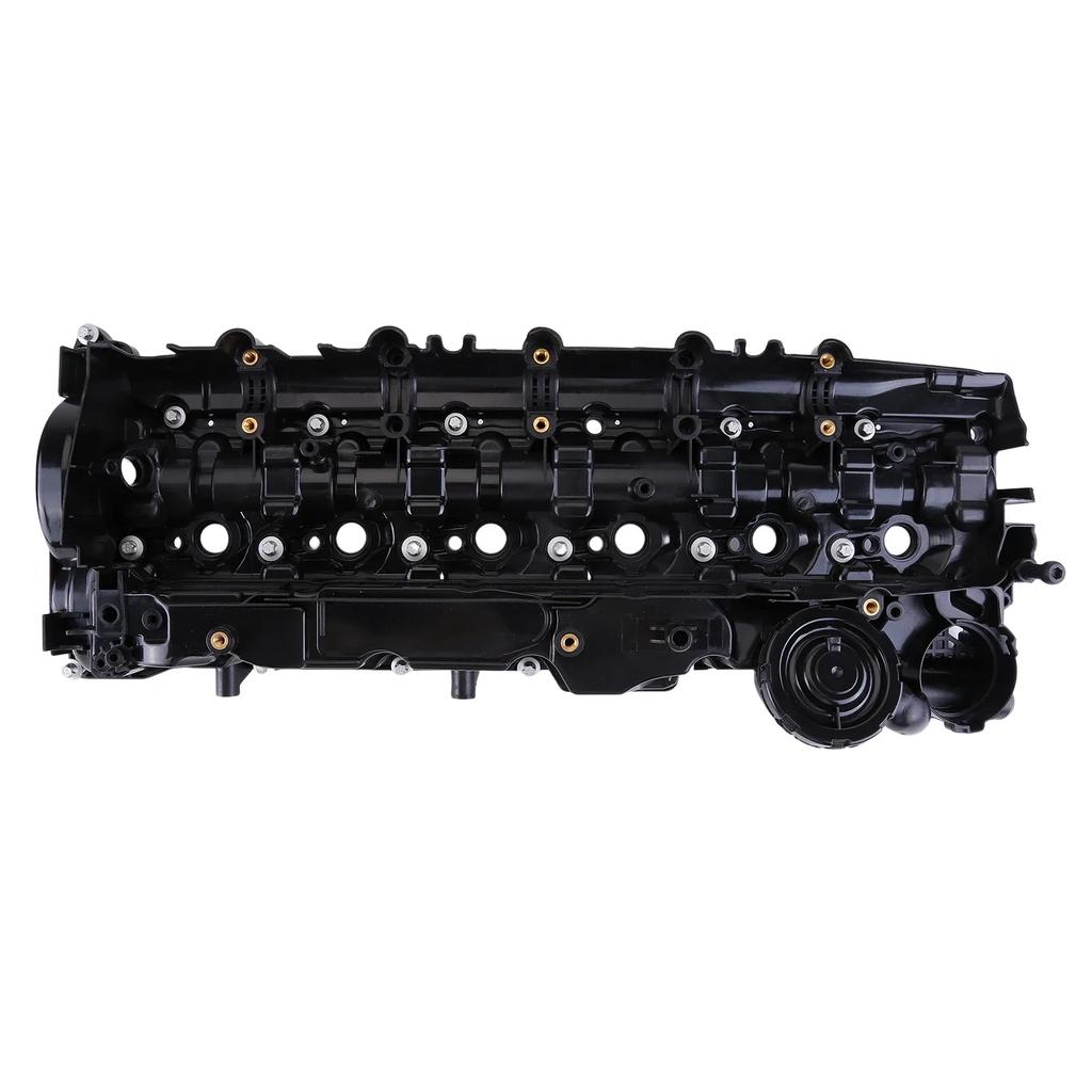 Plastic Valve Cover Cylinder Head Applicable for B-MW 3er, 4er, 5er, 6er X3, X4, X5, X6 3.0-liter valv-e cov-ers 11127812894