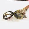 Best Quality Brass Compass Push Button Sundial Handle Handmade Walking Stick Canes Victorian Wands Walking.