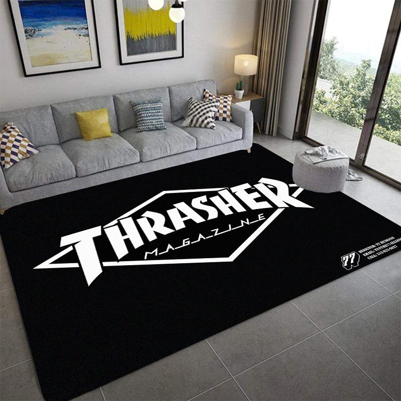 T-thrush Printed Carpet Fashion Yoga Mat Non-Slip Carpet Bedroom Decoration Outdoor Carpet Bedroom Birthday Gift
