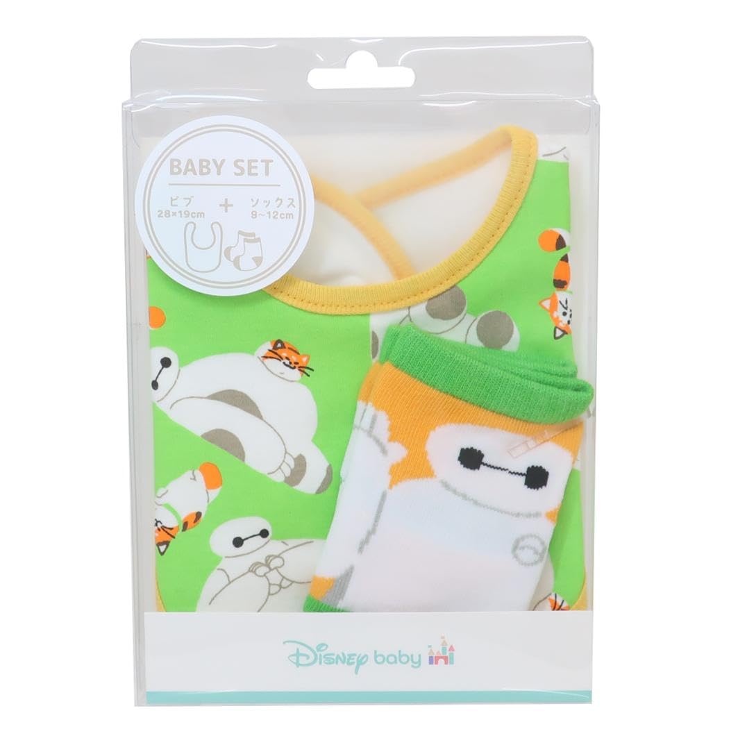 

Baymax Baby Set Bib Mochi Disney [Товары для детей] и носки/Baymax &