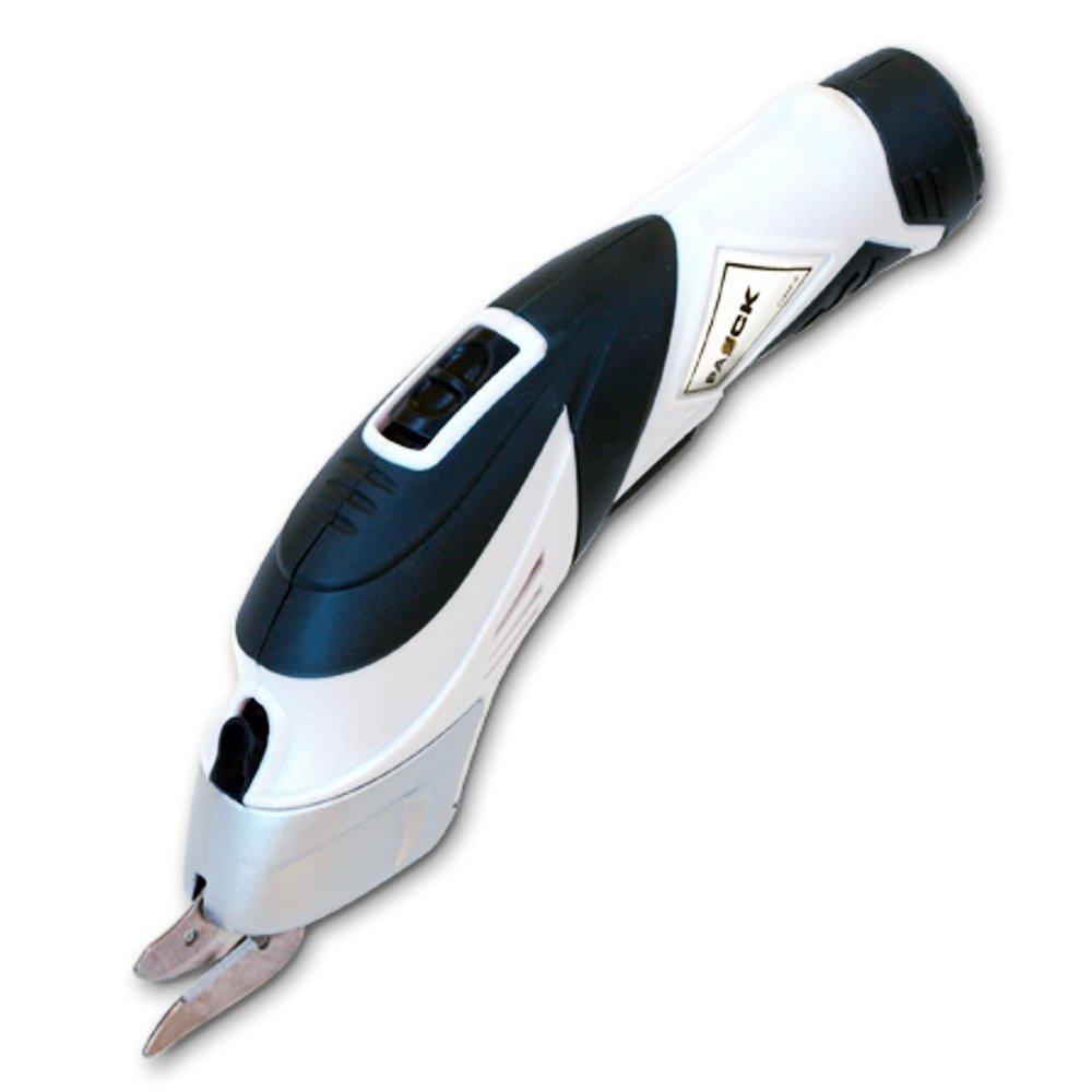 PAOCK Rechargeable Electric Scissors RES-3.6V for Cutting Cardboard, Carpet, Aluminum Panels, and Fabric