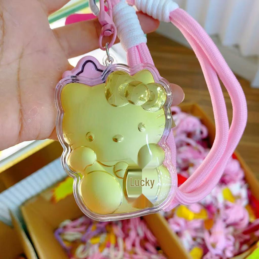 Pure Gold Ultraman Keychain & Melody Phone Strap with Cinnamoroll & Hello Kitty Bag Charm, 20mg