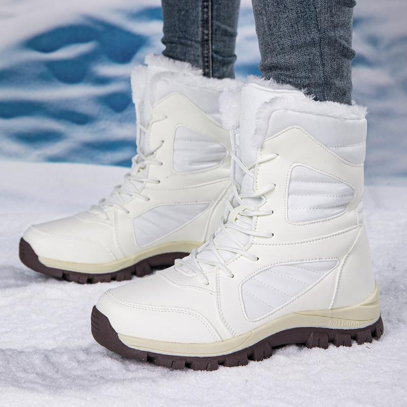 Women's/men's Winter Shoes Women's High Top Shoes Cotton Shoes Outdoor Shoes Snow Boots Large-sized Winter Boots