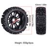 4pcs 121*43mm 1/8 RC Car Off-Road Buggy Tire 17mm Hex for ARRMA Typhon Talion Traxxas Redcat Team Losi Kyosho HPI HSP VRX