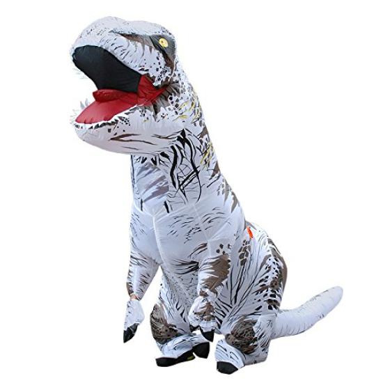 Dinosaur Cosplay Tyrannosaurus Rex Adult Performance Inflatable Fun Toy [fun costumes] Costume, Costume, Prop, Costume, (Kids, Green)