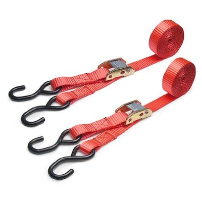 STRAIGHT Belt Tie-Down Set, Red, 34-306