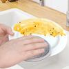 Double Sided Pot Cleaner Cleaning Rags Reusable Metal Cleaning Cloth Built-in Sponge Kitchen Pot Dish Pan Dishcloth for Wet Dry