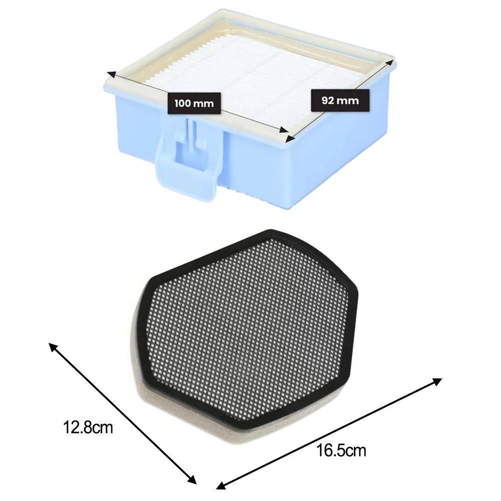Home Cleaning Sandwich Filter Vacuum Cleaner Part Filter Paper Material Captures Fine Dust Easy To Install Easy To Clean