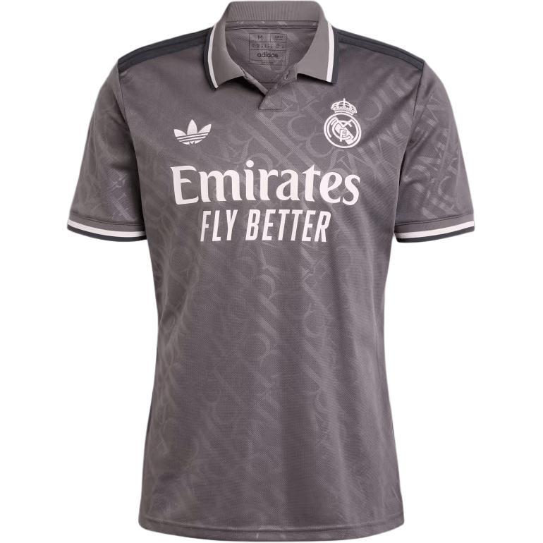 

adidasOriginals Весна/Лето 2024 Серия Real Madrid Повседневная футболка с коротким рукавом с буквой Футболка XXXXL