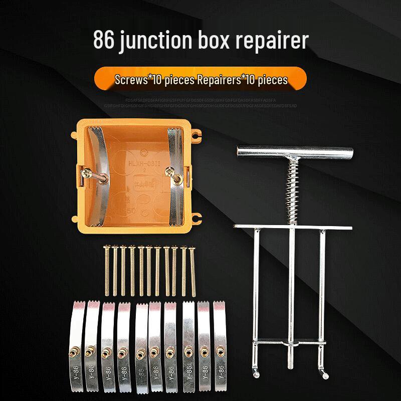 86 Type Dark Box Repair Switch Socket Junction Box Repair Tool with Support Rod