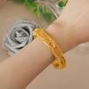 New Style Hollow Ladies Pattern Plated Fashion Jewelry Dragon and Phoenix Joy Bracelet