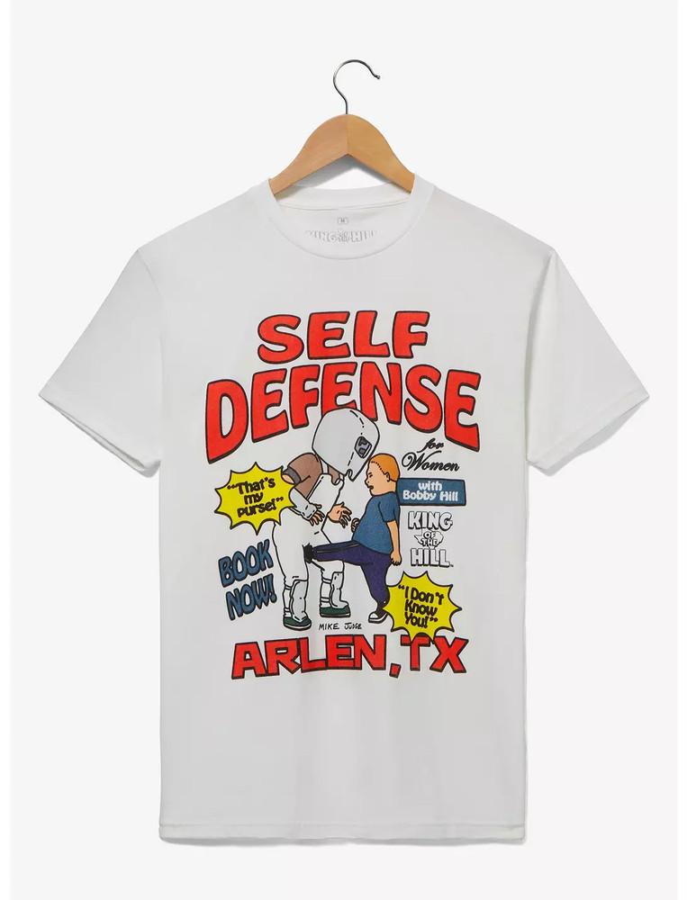 

King of the Hill Bobby Hill Self Defense Cotton Short Sleeve T-Shirt S-5XL CO337 Unisex T-Shirt S