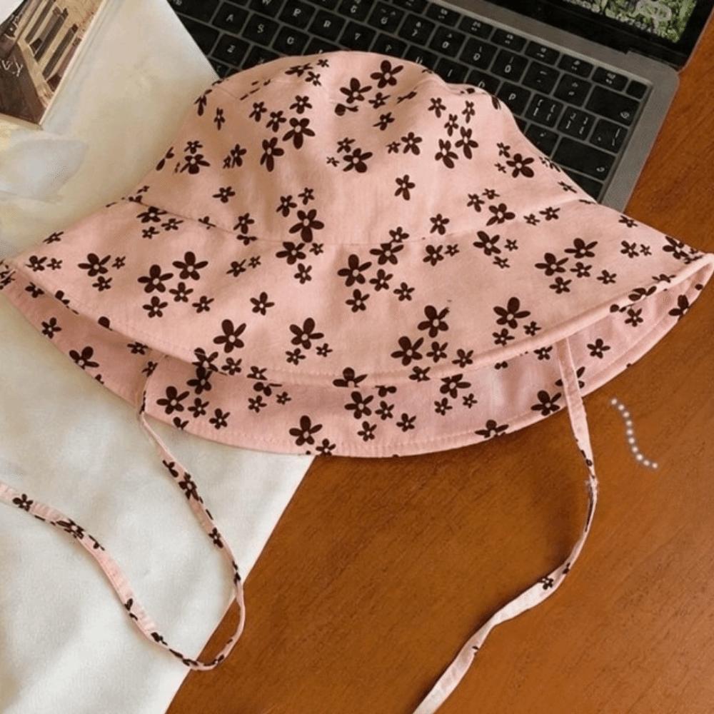

Double Sided Panama Hat Wide Brim Basin Cap Versatile Sun Hat Women розовый