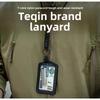 Tactical Lanyard Exhibition Work ID, Work ID, Student School Card, Jídelní karta, Bus Card, Odznak Lanyard