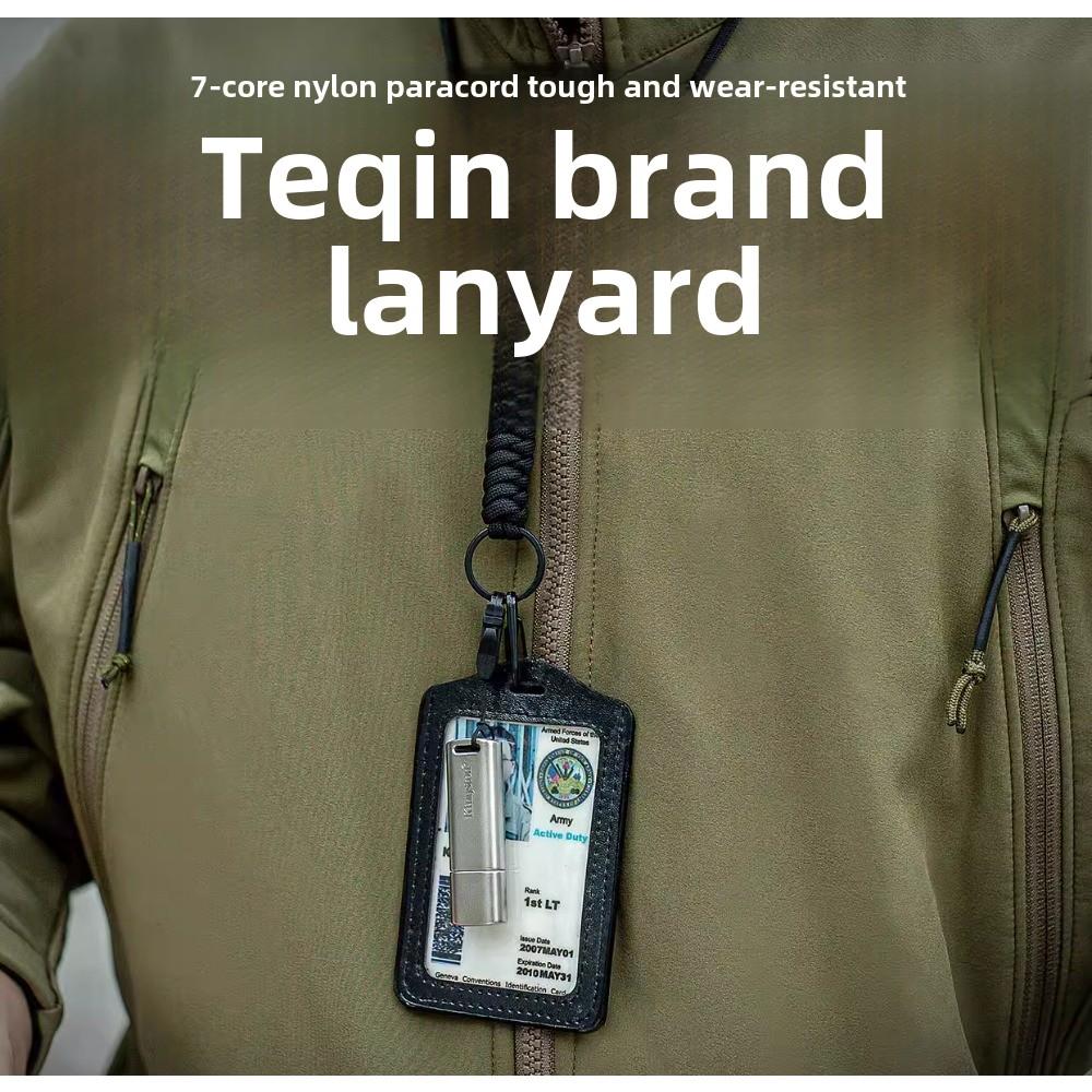 Tactical Lanyard Exhibition Work ID, Work ID, Student School Card, Jídelní karta, Bus Card, Odznak Lanyard