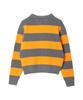 COMONINOZ Stripe Collar Knit [3 Color]