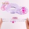 Vibrating Penis Rings Clit Dual Cock Ring Stretchy Delay Sex Toys for Men Adults Products