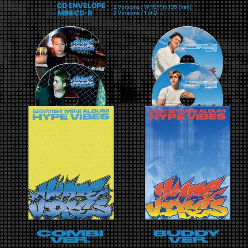 Scoups   Hype Vibes   Mini Album Vol.1  Set Of 2 