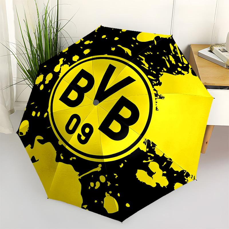 

BVB, Dortmund Automatic Opening and Closing, 8 rib Structure Portable Umbrella, Suitable for Men and Women in All Seasons Perfect Gift for