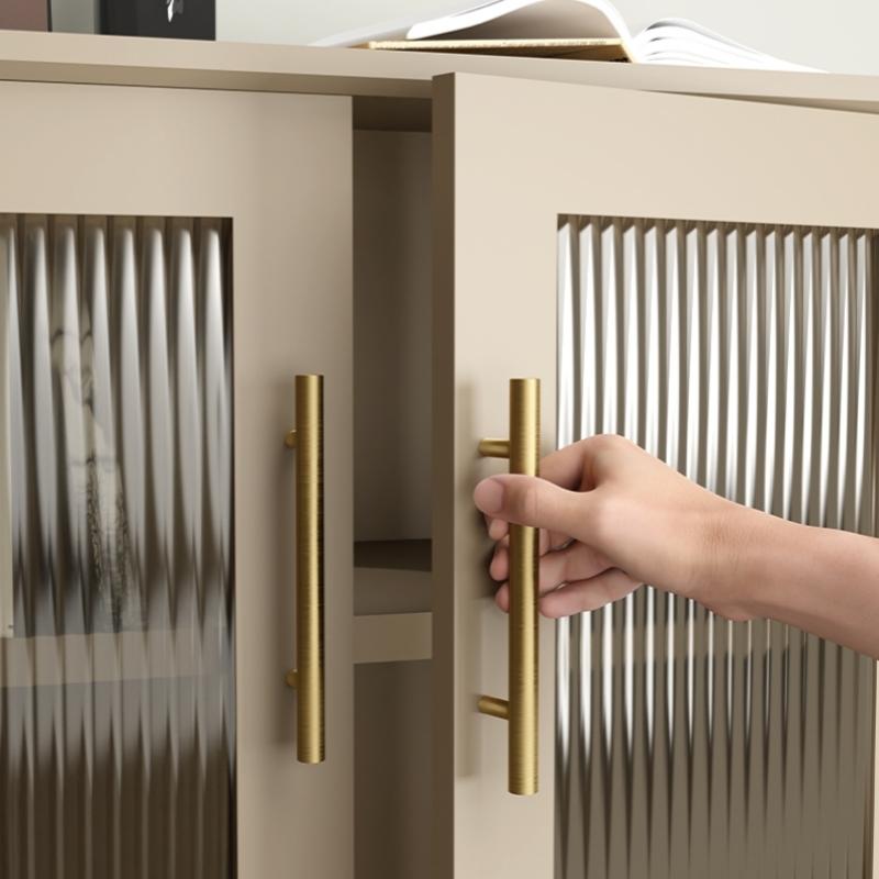Antiek Messing Trekker, Massief Messing Vintage en Mid-Century Modern Handvat voor Kast, Kledingkast en Lade