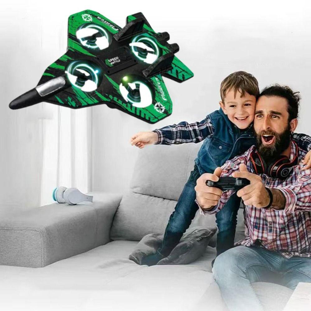Rechargeable Four Motor Helicopter Toy Gravity Sensing RC Hobby Jet Plane  Parent-child interaction