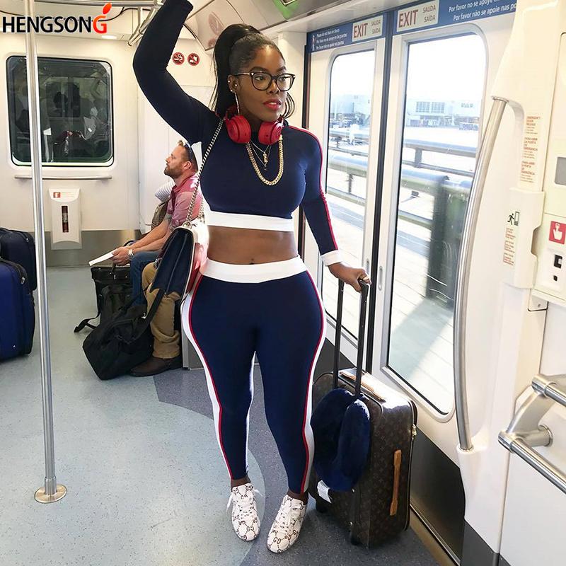 Buy Autumn Tracksuit Crop Top And Pants 