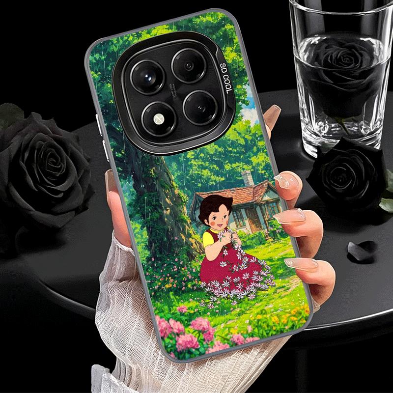 

Heidi Cartoon Cute Shockproof Phone Case for Xiaomi Redmi Note 15 14 13 12 Pro Plus 11 11S 11T 5G Cover Anti Fall Fundas Redmi Note 15 Pro 4G
