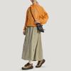 adidas Performance Women's Khaki Outdoor Functional A-Line Midi Skirt KD4417