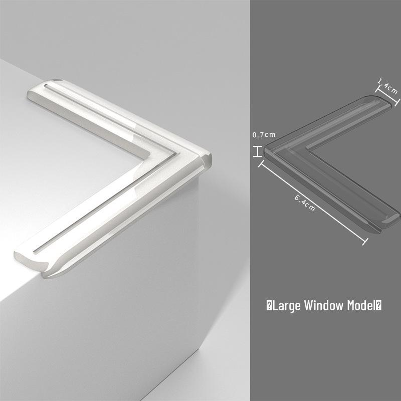 Soft Transparent Corner Protectors for Children's Safety - Infant and Toddler Anti-Collision Table Edge Guards