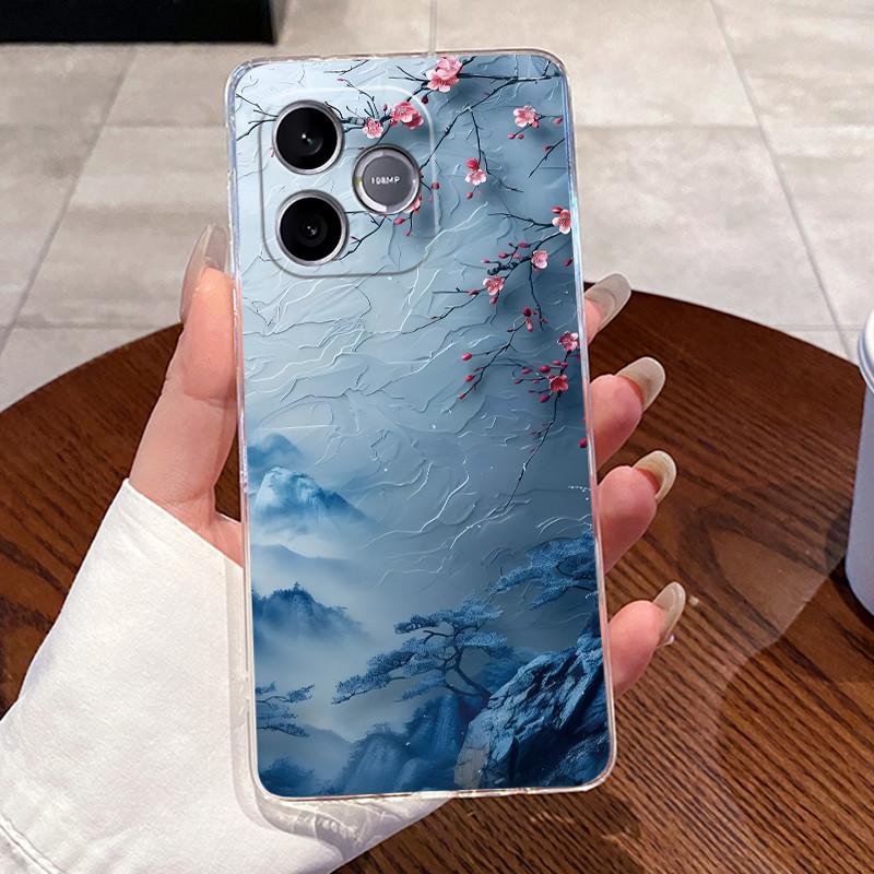 Jelly Casing For Honor 600 Lite / Honor 500 Smart 5G Clear Silicone Soft TPU Back Cover Cute Cat Rabbit Heart Protective Case