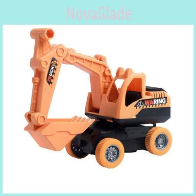 Excavator Bulldozer Transport Truck Mixer Truck Kid Toy With Movable Joints For Early Learning