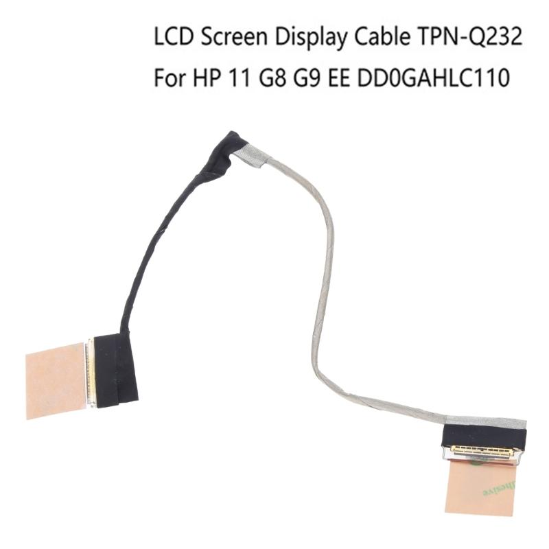 LCD Display Cable TPN-Q232 for 11 G8 L89775-001 DD0GAHLC110 Laptops LCD Display Cable Video Screen Cable Replacement