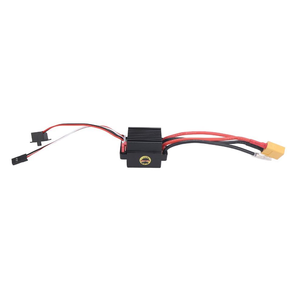 320A Brushed ESC Waterproof RC Motor Controller Durable Two Way Speed Controller  RC Cars