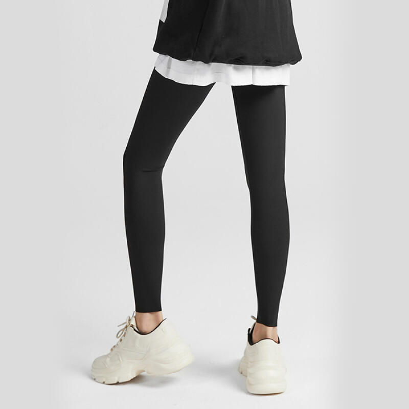 1 пара зимних плотных флисовых термолеггинсов и колготок 1 black sheet