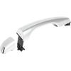 1 Pc Car Exterior Door Handles Grip for Hyundai Elantra Sedan 2017-2020 Rear Left No.82651F2020 Silver Tone ABS