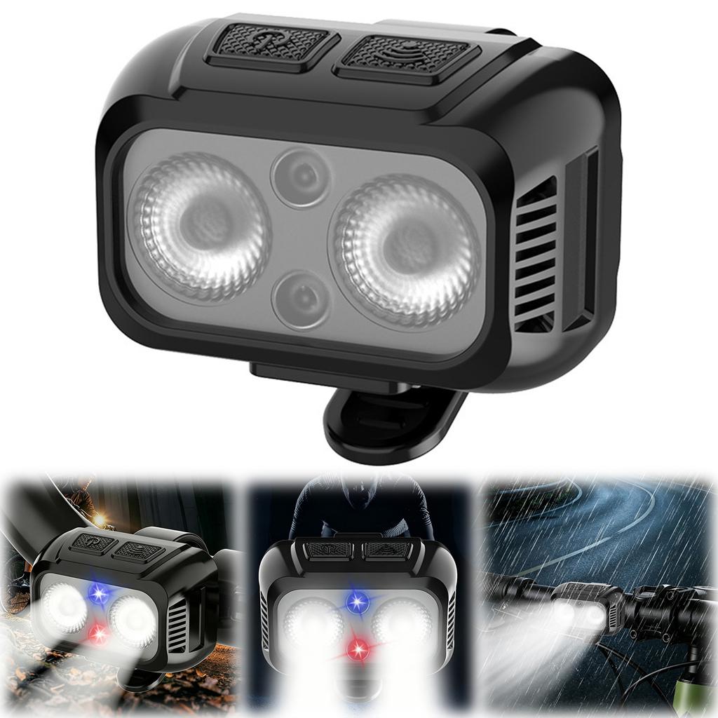 Type-C Powered Mini Cycling Tail Light Easy Install Mountain Bike Warning Lamp for Experience Night Road Camping Adventures
