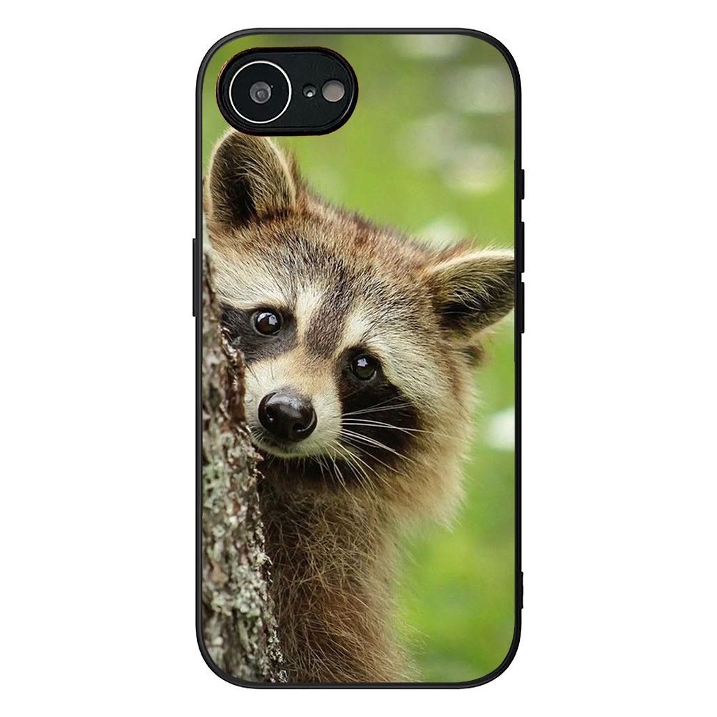 

Raccoons Phone Case for Apple iPhone 12 13 Mini XS 11 Pro Max 7 8 Plus + XR 8+ X SE 2020 SE3 Protective Cover iPhone(7Plus)(8Plus)
