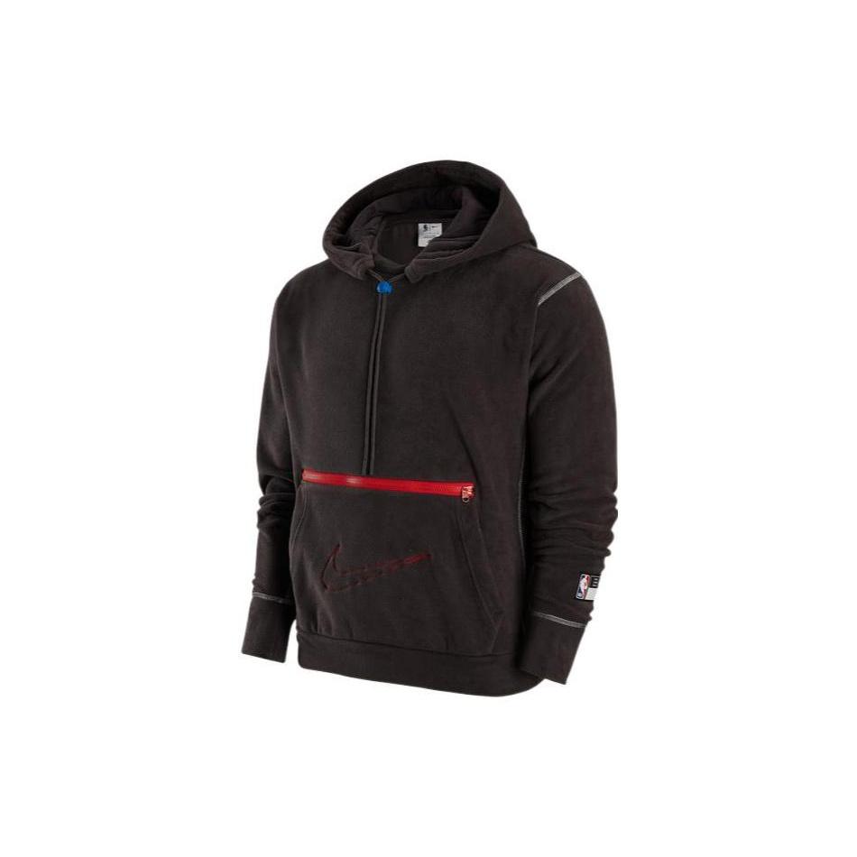 Nike NBA logo hooded jacket  Black  Men s DR2286-254 S
