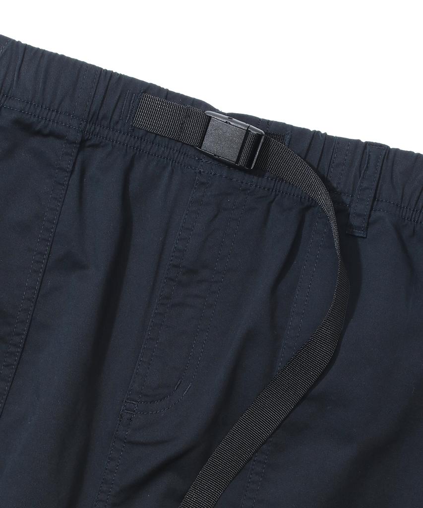 Columbia University Mil-Label Belted Cotton Long Skirt Crown Navy