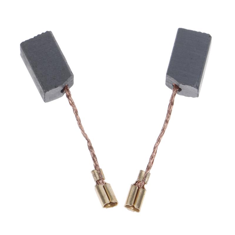 10 szt. Grafitowo-miedziane szczotki węglowe silnika Zestaw do szlifierki kątowej 100 mm 6*8*14 mm