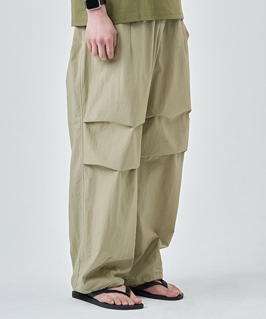 PYEON MA Recycle Nylon Pants - Beige