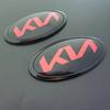 RXEC6 Emblème Capot Avant Badge Coffre Arrière pour KIA sportage ceed sorento cerato optima picanto rio soul k3 k5 stonic Autocollant ajustement