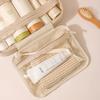 Neue Hängende Kosmetiktasche für Damen Tragbarer Aufbewahrungs-Make-up-Organizer Große Kapazität Reise-Kulturbeutel