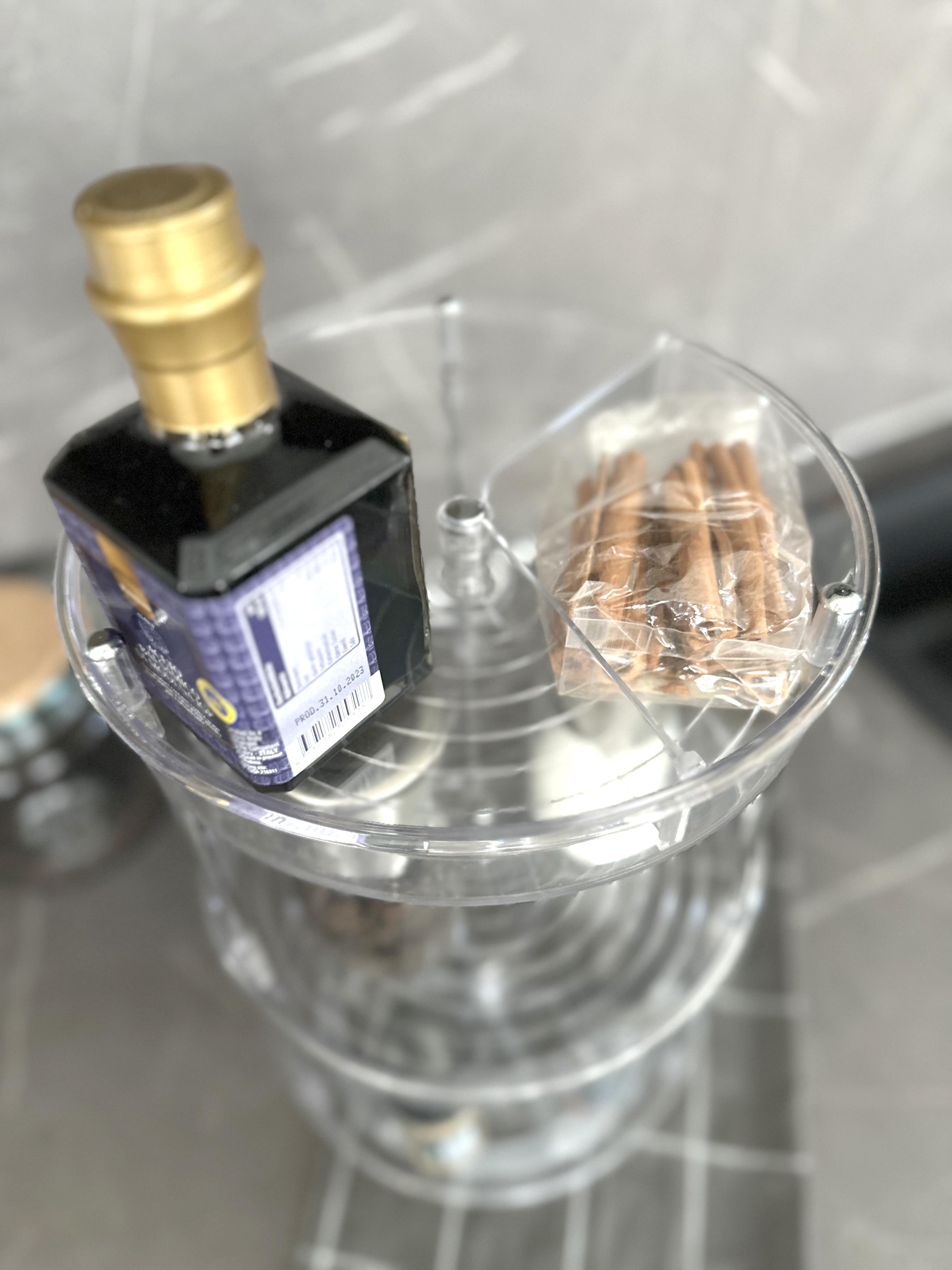 

Primanova Elpida 3-Tier Turntable прозорий