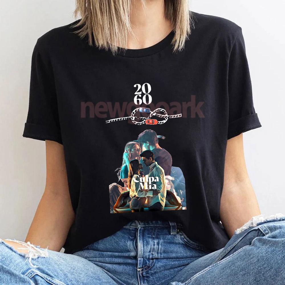 My Fault Movie Culpa Mia Vintage Graphic T Shirts Gabriel Guevara Women Unisex Shirt Noah Nick Film RoUnisextic Movie Cotton Tee