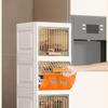 Miling Flip-Top Multi-Layer Storage Cabinet