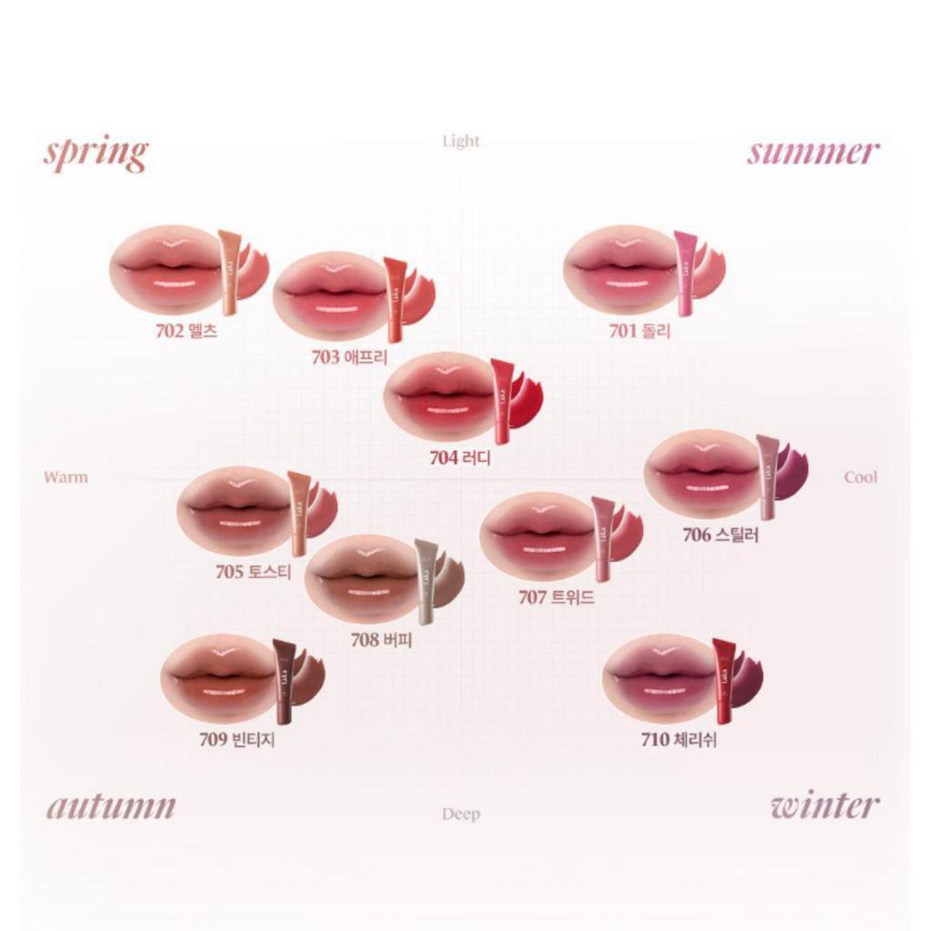 LAKA Fruchtiger Lip Glotioner 10ml(10 Farben)